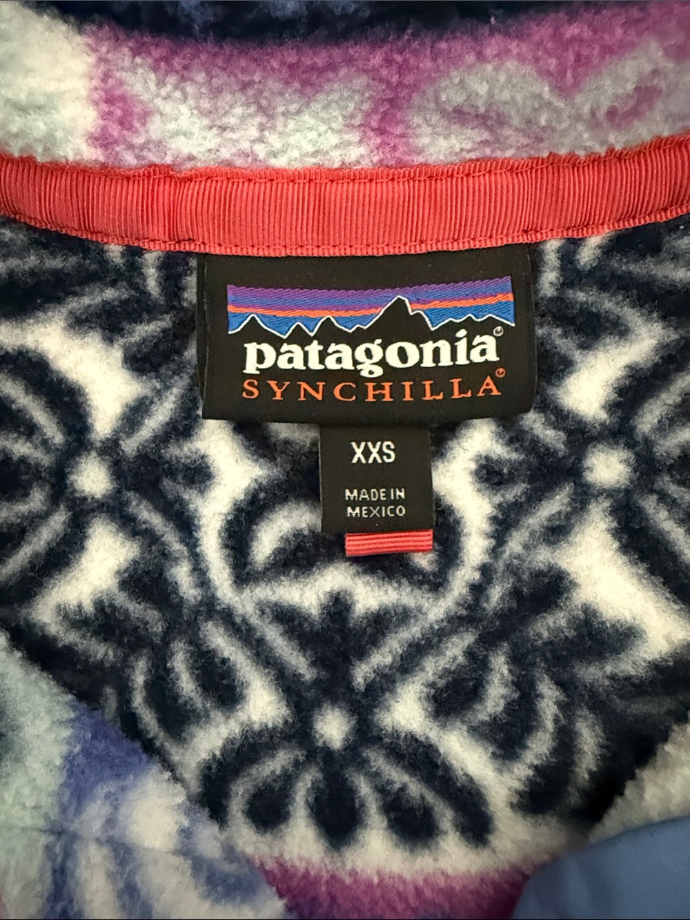 Patagonia Hawaiian Quilt 🌺Fleece Pullover - - Picture 3 of 3
